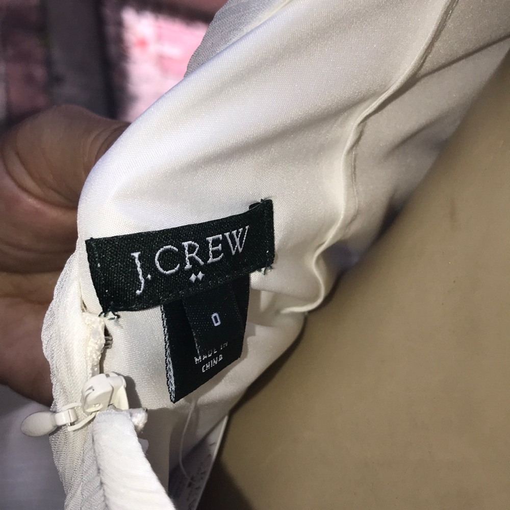 J-Crrew Women’s dress size 0 made in China Beige - Picture 8 of 8